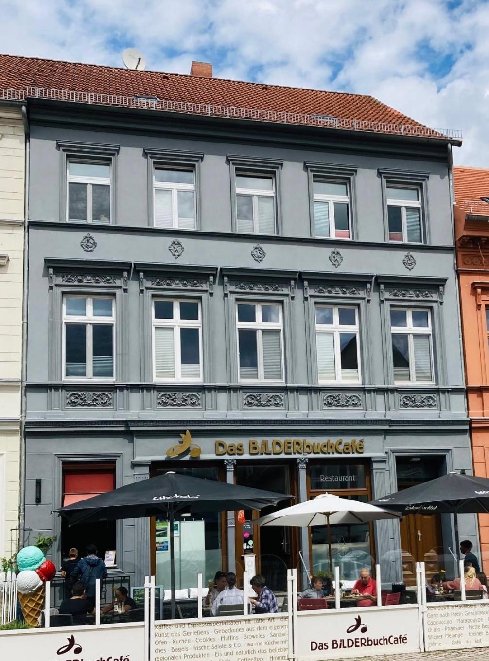 Das Bilderbuchcafe - Ferien Apartment No 5 - Markt 7 Havelberg Exterior foto